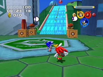 Sonic Heroes (USA) screen shot game playing